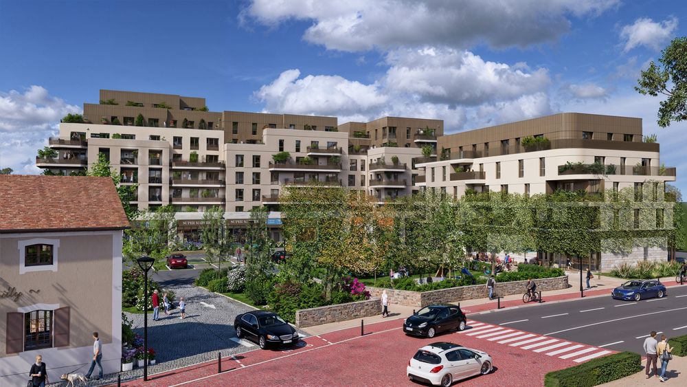 NOUVEAU A CHILLY-MAZARIN (91) : En centre-ville, avenue ....